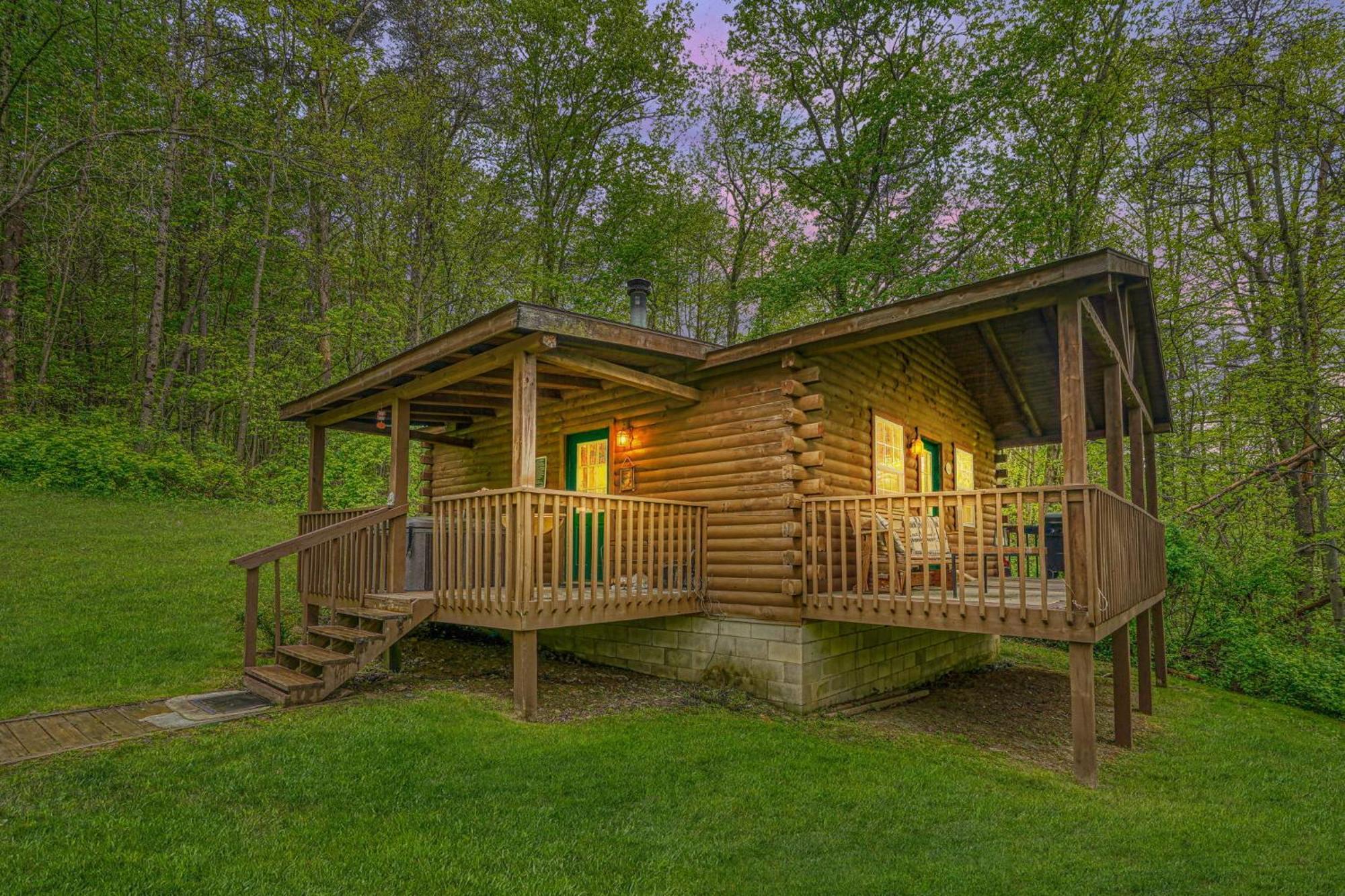 Blue Rose Cabins - Rosebud Cabin Лоґан Екстер'єр фото
